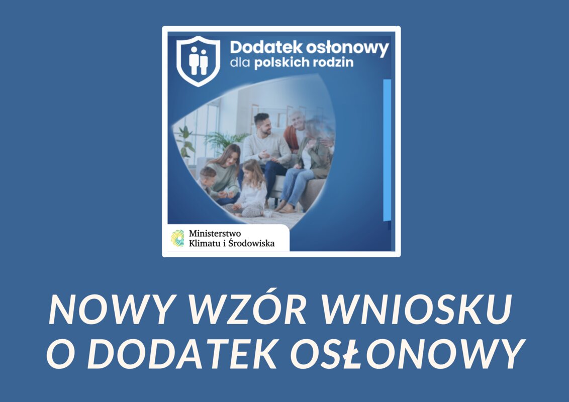 Nowy wzór wniosku o dodatek osłonowy