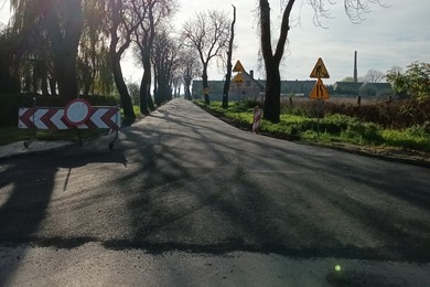 Nowa nawierzchnia asfaltowa na drodze Żołędnica - Zakrzewo