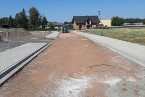 Budowa ulicy oraz chodników (photo)