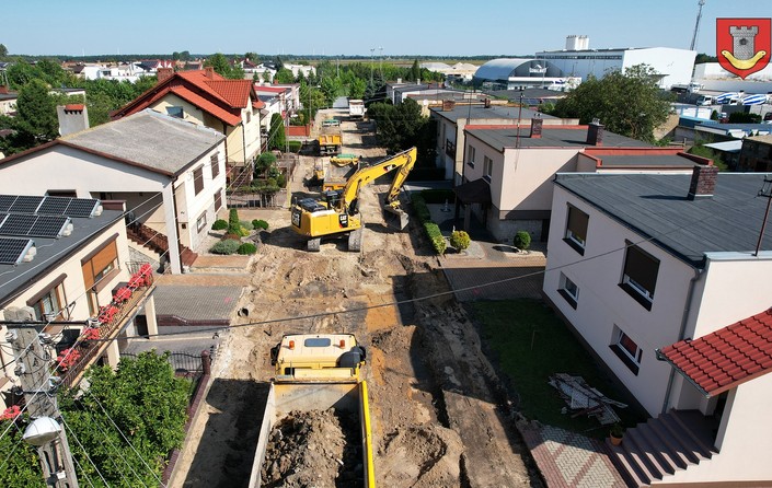 Trwają prace budowlane. Ulice Stanisława Kamińskiego i  Ks. Walkowiaka w remoncie. - zdjęcie