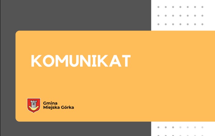 KOMUNIKAT - zdjęcie