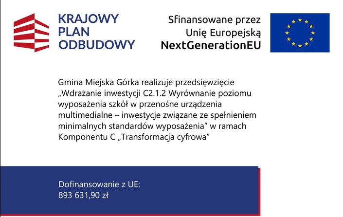 Laptopy i tablety dla uczniów miejskogóreckich szkół