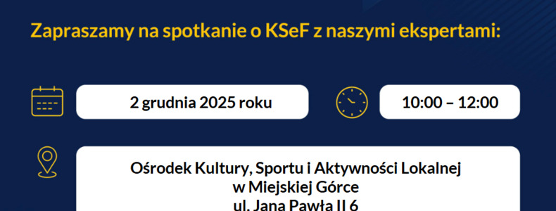 Spotkanie informacyjne KSeF